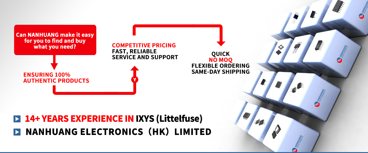 NHE Offers a Wide Variety of Semiconductors from IXYS Authorized Distributor