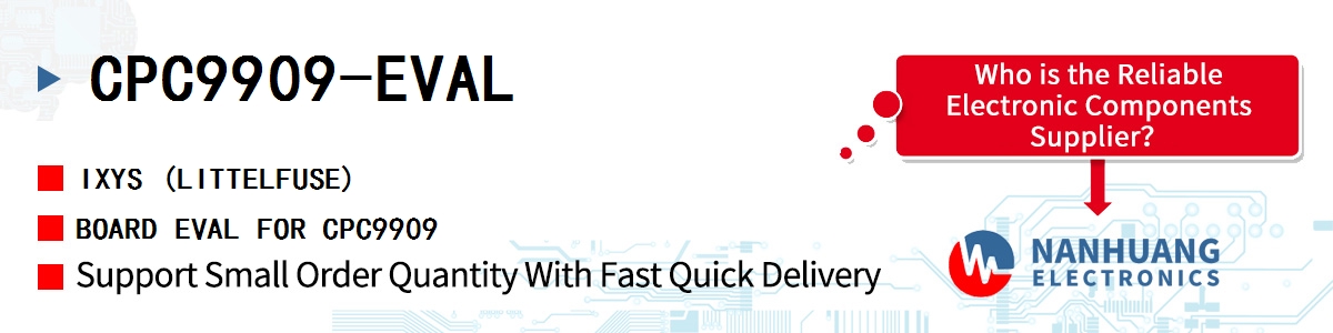 CPC9909-EVAL IXYS BOARD EVAL FOR CPC9909