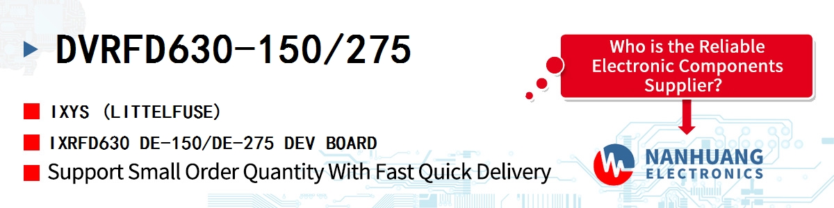 DVRFD630-150/275 IXYS IXRFD630 DE-150/DE-275 DEV BOARD