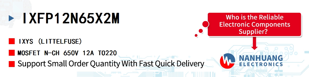 IXFP12N65X2M IXYS MOSFET N-CH 650V 12A TO220