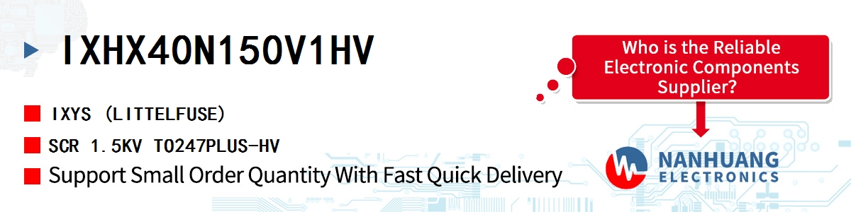 IXHX40N150V1HV IXYS SCR 1.5KV TO247PLUS-HV