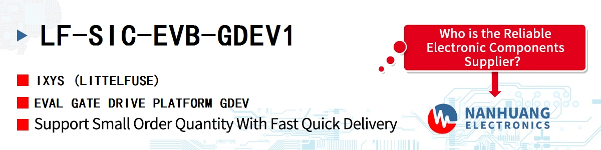 LF-SIC-EVB-GDEV1 IXYS EVAL GATE DRIVE PLATFORM GDEV