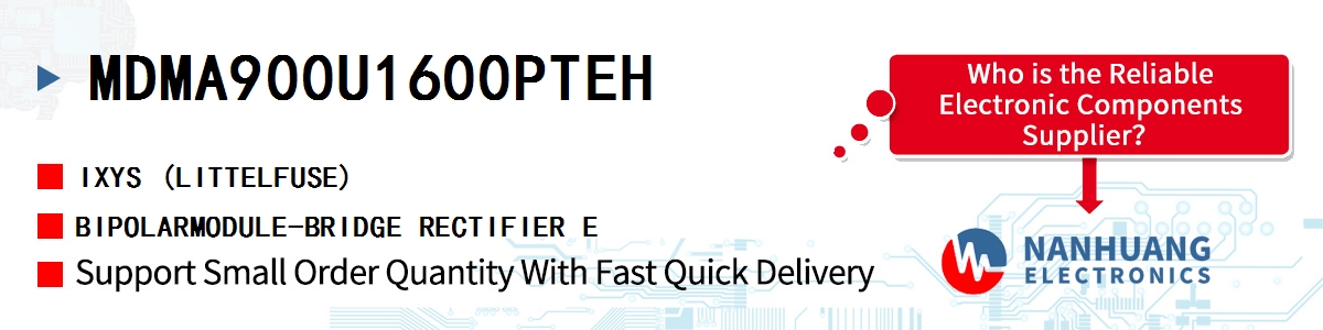 MDMA900U1600PTEH IXYS BIPOLARMODULE-BRIDGE RECTIFIER E