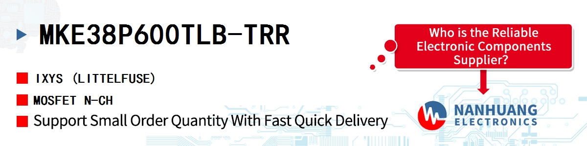 MKE38P600TLB-TRR IXYS MOSFET N-CH