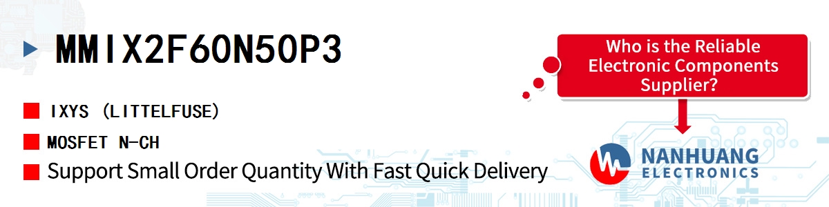 MMIX2F60N50P3 IXYS MOSFET N-CH